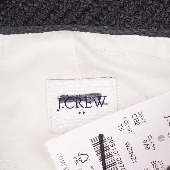 New JCREW Tweed Lady Jacket in Tweed Ivory - Picture 7 of 7